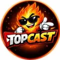 Foto de perfil da conta TopCast no TikTok